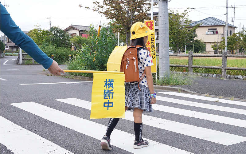 交通安全活動の画像